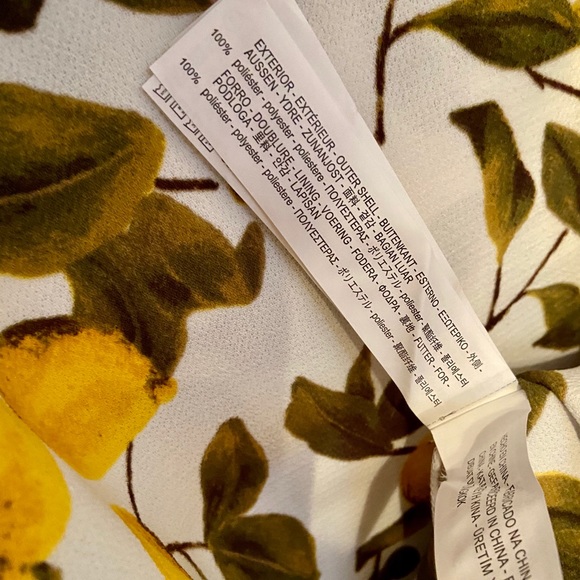 🍋🍋Zara Lemon sleeveless sundress large - Picture 8 of 12